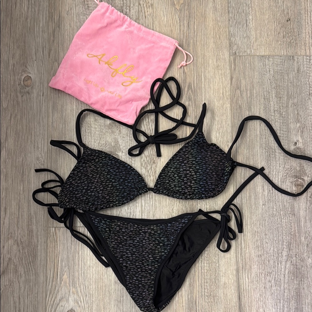 Ally Black Bikini Set